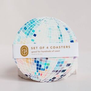 Disco Coaster and Matchbook